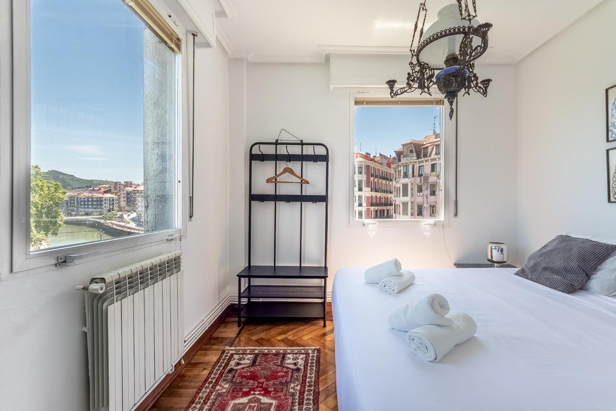 Apartamento Con Vistas A La Ria Bilbao Kültér fotó