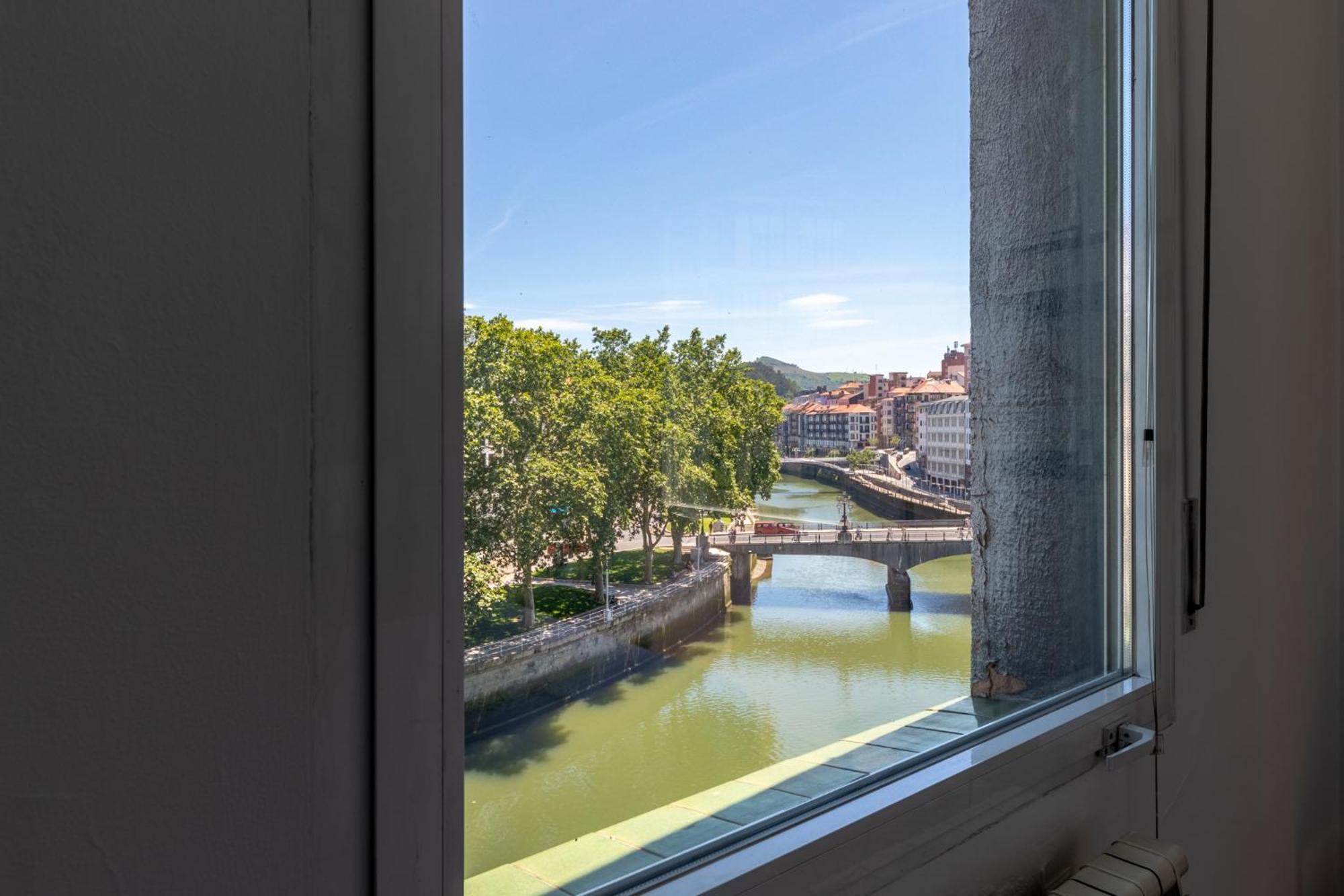 Apartamento Con Vistas A La Ria Bilbao Kültér fotó