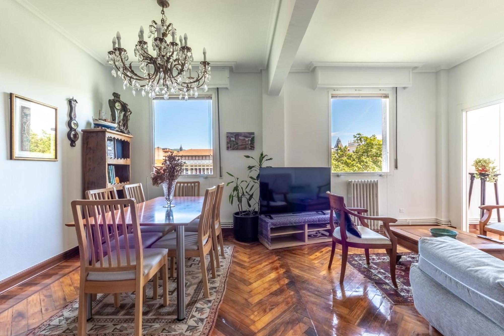 Apartamento Con Vistas A La Ria Bilbao Kültér fotó