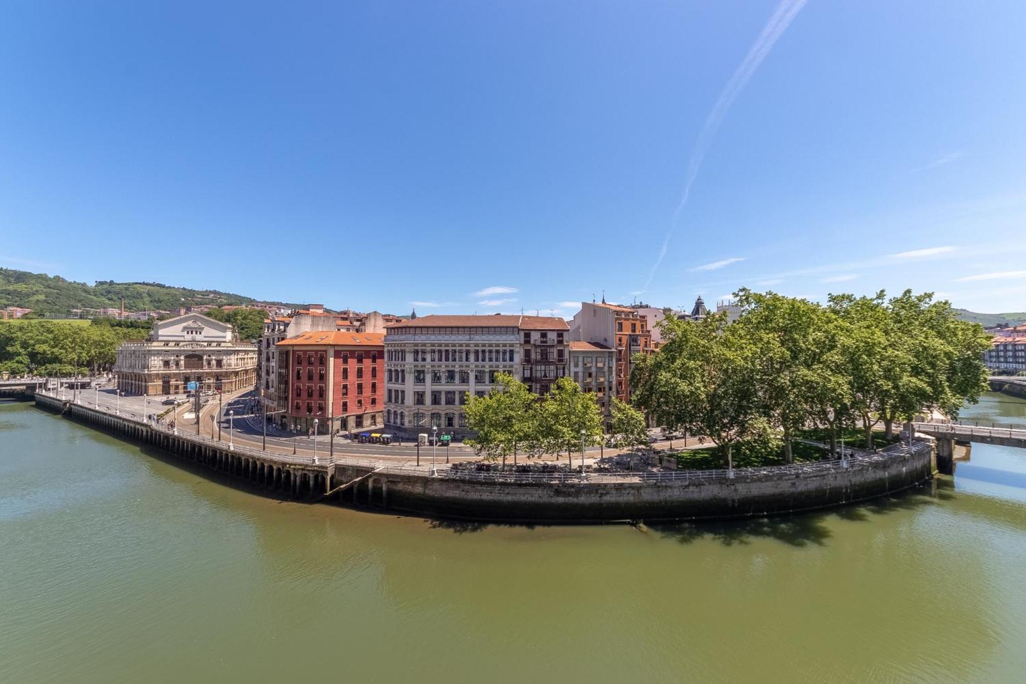 Apartamento Con Vistas A La Ria Bilbao Kültér fotó
