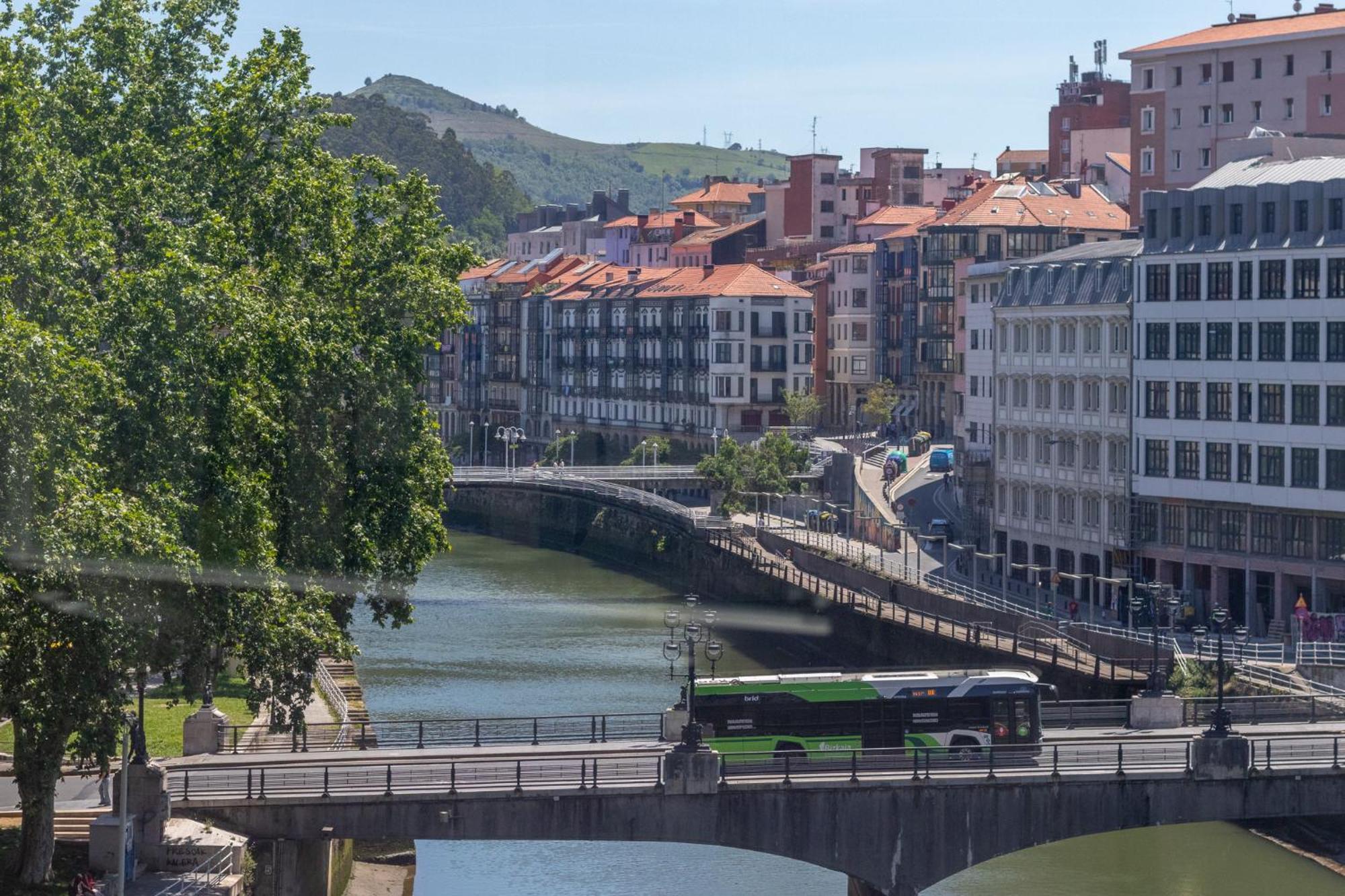 Apartamento Con Vistas A La Ria Bilbao Kültér fotó